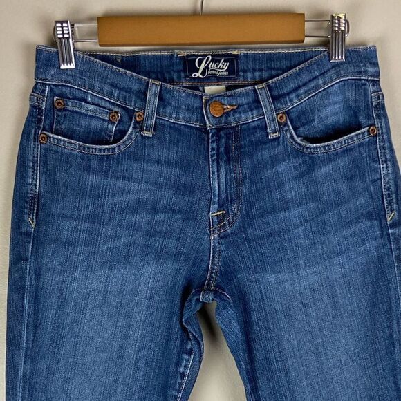 Lucky brand jeans by Gene Montesano regular inseam slightly boot denim jeans 6 - Picture 3 of 7